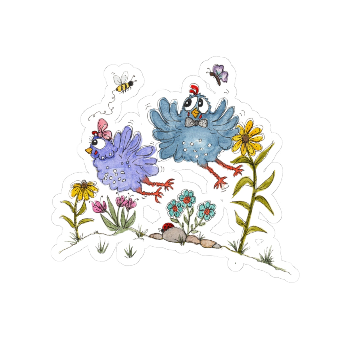 Wacky & Wonky Sticker