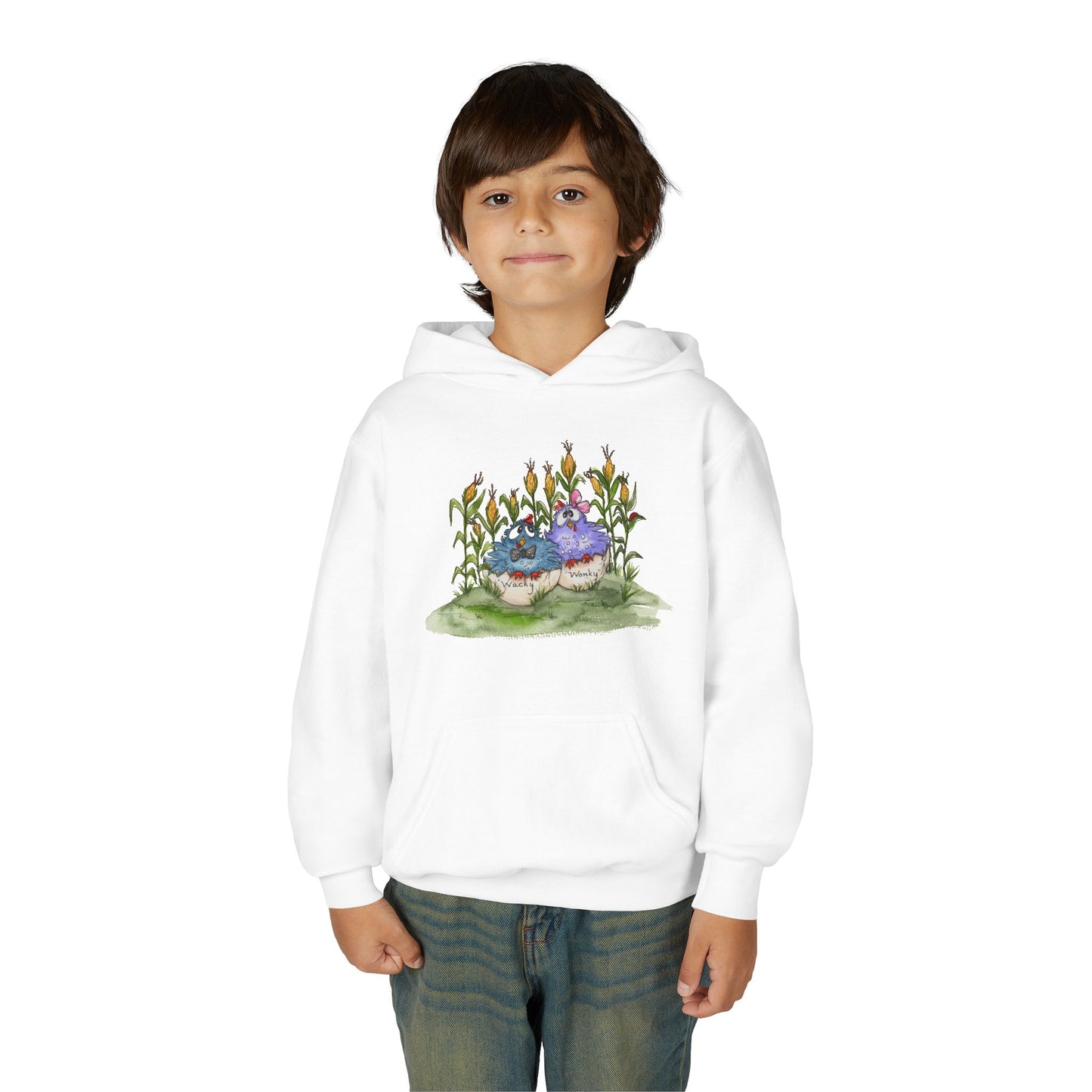 Youth Heavy Blend Hooded Sweatshirt