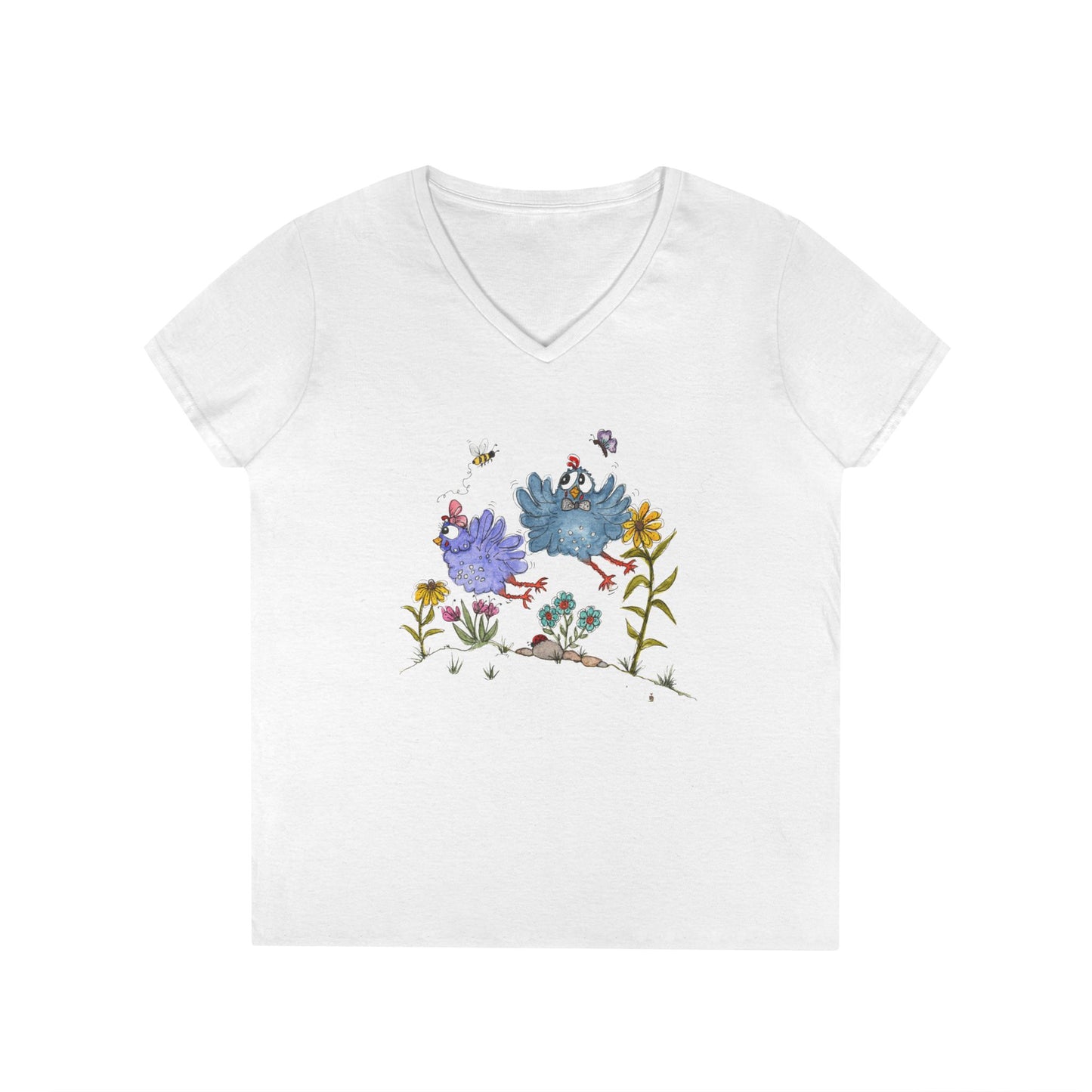 Ladies' V-Neck T-Shirt