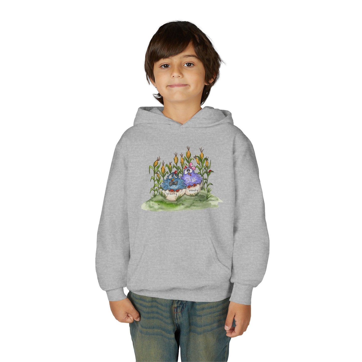 Youth Heavy Blend Hooded Sweatshirt