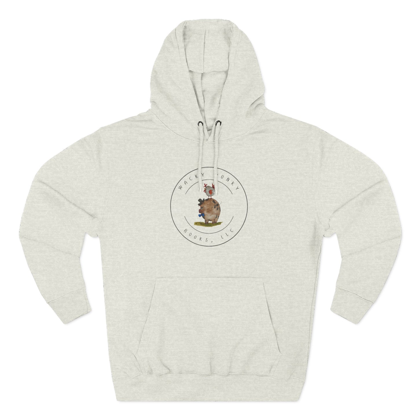 Three-Panel Fleece Hoodie